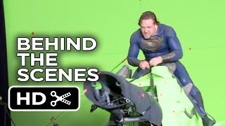 Man Of Steel Behind The Scenes  Russell Crowe as JorEl 2013  Superman Movie HD [upl. by Tiras]