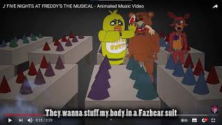 lhugueny  Fnaf 1 The Musical Vocals Only [upl. by Coral9]