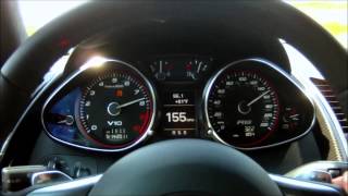 1000HP Twin Turbo Audi R8 V10 Mad acceleration [upl. by Aihseken]