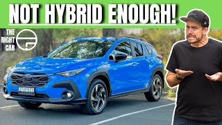 2024 Subaru Crosstrek Hybrid review XV replacement eBoxer [upl. by Anyel]