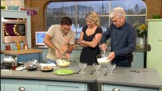 Laughs with This Morning Chef Gino DAcampo and Holly Willoughby on This Morning [upl. by Gamal627]