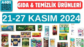 A101 2127 KASIM 2024 AKTÜEL KATALOĞUGIDA ÜRÜNLERİTEMİZLİK ÜRÜNLERİ a101 keşfet alışveriş [upl. by Ramberg716]