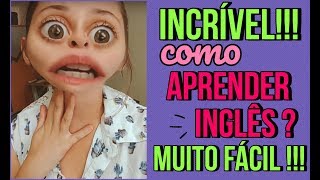 INCRÍVEL COMO APRENDER INGLÊS MUITO FÁCIL humordaana VÍDEO ORIGINAL [upl. by Kired697]