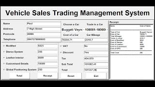 How to Create Vehicle Management System in Python  Tutorial 3 of 4 [upl. by Rednijar]