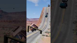 Cargo Truck vs log trap crash part329 beamngdrive shortvideo shorts truck dumper india [upl. by Anoed207]