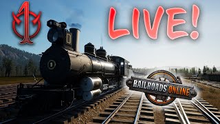 🔴 LIVE RailRoads Online [upl. by Ahsiral]