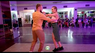 Sergei amp Carmen Social Dance at Summer Salsa Fest 2024 [upl. by Calmas]