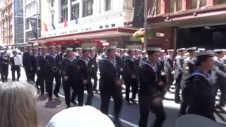 Combined Navies Parade  International Fleet Review 2013 22 [upl. by Tabby]