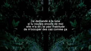 Indochine Jai demandé à la lune instrumental avec paroles [upl. by Adraynek127]