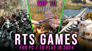 The 10 Best RTS Games That You Can Play For PC In 2024 [upl. by Elly]