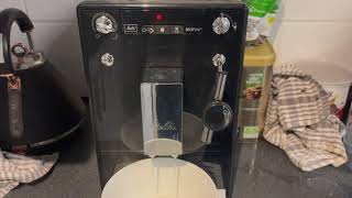 How to Descale a Melitta Solo and Perfect Milk Home Espresso Machine [upl. by Matthias]