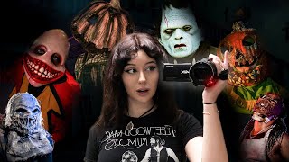 my first time in a haunted house  vlog [upl. by Cristy174]