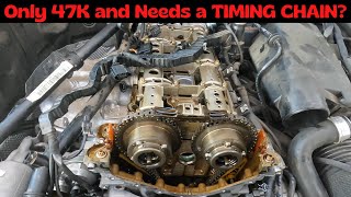 Mercedes C250 Timing Chain Replacement Part 1 [upl. by Aizitel]