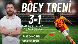 Galatasaray 31 Adana Demirspor  Tete Barış Alper Yılmaz Sacha Boey Kopenhag Notları MediaMarkt [upl. by Erek946]