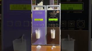 Ekomilk ultra vs Cristal milk analyser speed test demo shorts [upl. by Sennahoj]