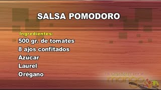 Salsa Pomodoro  Santiago Bustamante  La Sartén por el Mango [upl. by Nitnelav]