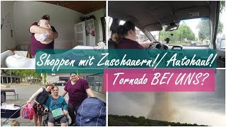 Treffen mit   AUTOHAUL  TORNADO BEI UNS  XXL VLOG  Reborn Baby  Little Reborn Nursery [upl. by Sandry]