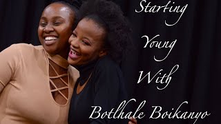 STARTING YOUNG WITH BOTLHALE BOIKANYO vampedChats South African YouTuber [upl. by Verne]