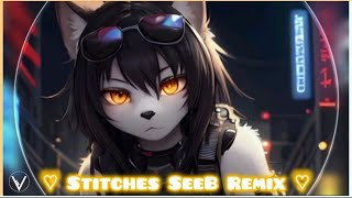 「Nightcore」➫ Stitches SeeB Remix ♡♬ 2024VivziDJ [upl. by Pulcheria]