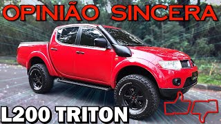 Mitsubishi L200 Triton 32 diesel  Vale a pena Consumo características problemas preço e mais [upl. by Araiek]