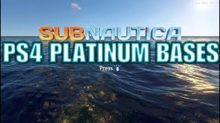 SUBNAUTICAS PS4 PLATINUM [upl. by Nalla]