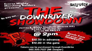 The 2022 Downriver Showdown Presented by Ecorse High School FULL EVENT [upl. by Trin]