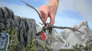 How to Train Your Dragon 2 Bewilderbeast Final Battle Set amp Toothless Power Dragon Toy Commercial [upl. by Aihsenet]