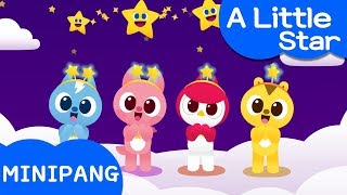 A Little Star  Miniforce  Nursery rhymes  Best Songs  MiniPang TV Kids Song [upl. by Kurtz]