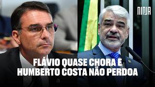 🔥Flávio quase chora com a prisão do pai🔥Humberto Costa não perdoa e denuncia horrores do golpe🔥 [upl. by Arthur]