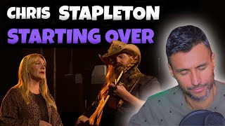 First Time Hearing Chris Stapleton’s performs quotStarting Overquot at CMA Awards 2020 REACTION [upl. by Enicnarf604]