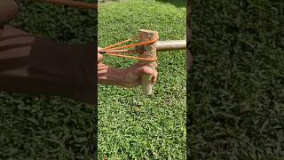 Useful survival Slingshot diy handmade diy amazing [upl. by Nosreffej]