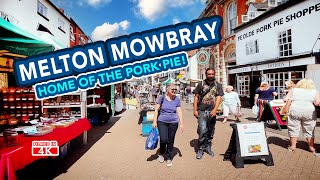 MELTON MOWBRAY  Full tour of Melton Mowbray Town Centre and Market Home of the Pork Pie [upl. by Chi]