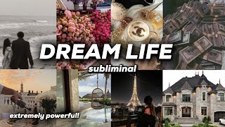 DREAM LIFE subliminal ✨ THE ultimate ALL IN ONE subliminal beauty self concept success amp love [upl. by Dnalyar]