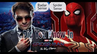 Did You Know That In SpiderMan no Way Home shorts daredevil [upl. by Sternlight]