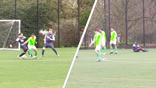 TWO HUGE PENALTY DECISIONS OLYMPIA VS HIGHGATE ALBION 3S [upl. by Adnuahsar]