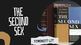 The Second Sex by Simone de Beauvoir  NET  SET  Feminist Literature Series [upl. by Piane]