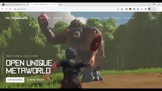 Metaworld  DashLand GameFi project at Web3 platform into Virtual Reality  Play2Earn CDL tokens [upl. by Neelyak]