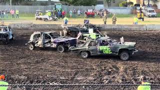 61524 Sangamon County Fair Demo Derby Fullsize Modified [upl. by Curren]