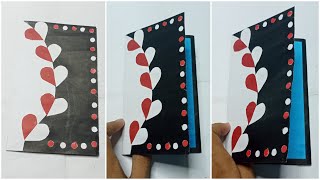 How to make handmade BROCHURE for school project  With design ideas [upl. by Annovad701]