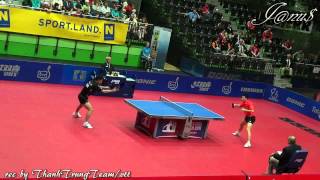 ZHANG JIKE BACKHAND LOOP [upl. by Gorges]