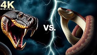 Titans of the Jungle Boa Constrictor vs Anaconda [upl. by Idoj257]