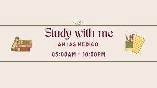 STUDY WITH ME LIVE  15HRS✨Pomodoro 6010 studywithmelive livestudy study upsc neetpg neet [upl. by Kopans]