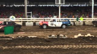 Adams County Fair Demo Derby Heat 1 [upl. by Namie]