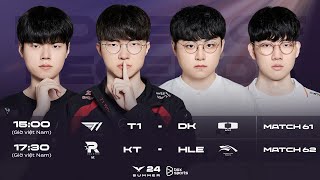 Bình Luận Tiếng Việt T1 vs DK  KT vs HLE  Tuần 7 Ngày 1  LCK Mùa Hè 2024 [upl. by Renault174]