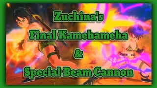 Xenoverse 2 Combos  Zuchinas Final Kamehameha amp Special Beam Cannon Combos [upl. by Atinuhs]