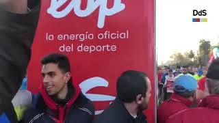 Salida de la Media Maratón de Sevilla [upl. by Lletnohs672]