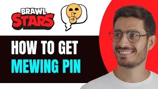 How To Get Brawl Stars Mewing PinEmote 2024 [upl. by Nerol]