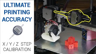 Calibrating your XYZ steps using a dial gauge for maximum accuracy [upl. by Fraser45]