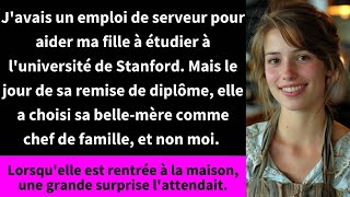 Javais un emploi de serveur pour aider ma fille à étudier à luniversité de Stanford [upl. by Okin684]