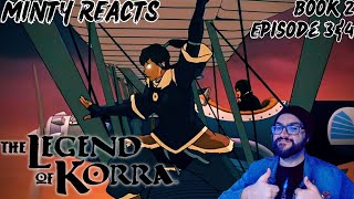 The Legend of Korra Book 2 Episode 3 amp 4 Reaction  Minty Reacts [upl. by Othilie]